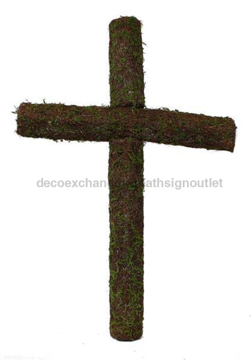 36.5"H Angelvine/Moss Kd Cross Brown/Green KG3213 - DecoExchange