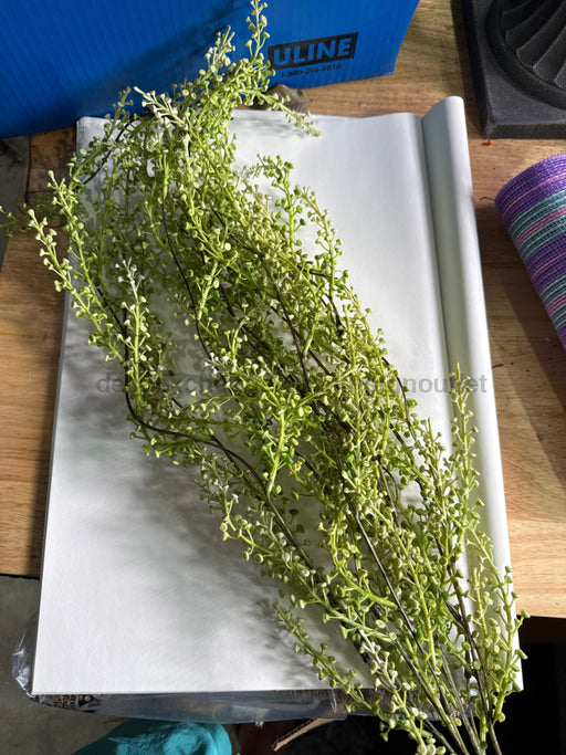 36’’ Seed Hanging - 5 Stems 85002-GN Greenery