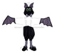 4 Pc 25’’H Bat Boy W/Bowtie Decor Kit Black W/White/Black HH764402 Attachment