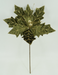 15 In Velvet Poinsettia Stem 40472