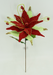 15 In Velvet Glitter Poinsettia 40476