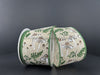 42429-40-38: Nat Lin/Mushrooms N Ferns 2.5X10Y Ribbon