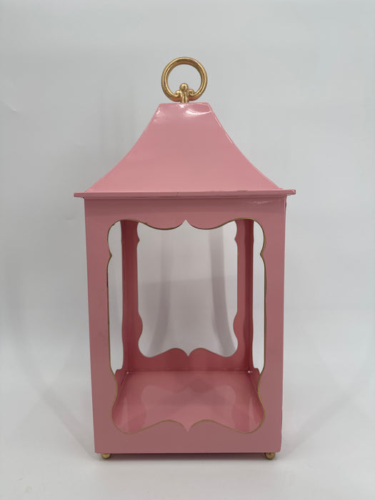 18" Whimsical Blush Lantern 4657283 - DecoExchange®