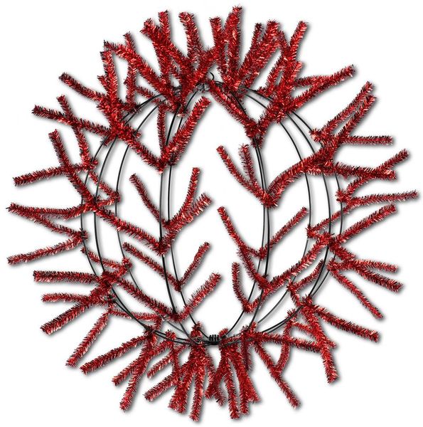 12"DIA Wire Kd Work Ball Metallic Red XX758224
