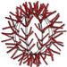 12"DIA Wire Kd Work Ball Metallic Red XX758224
