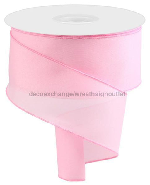 4"X100Ft Value Faux Burlap Pink RC500222 - DecoExchange
