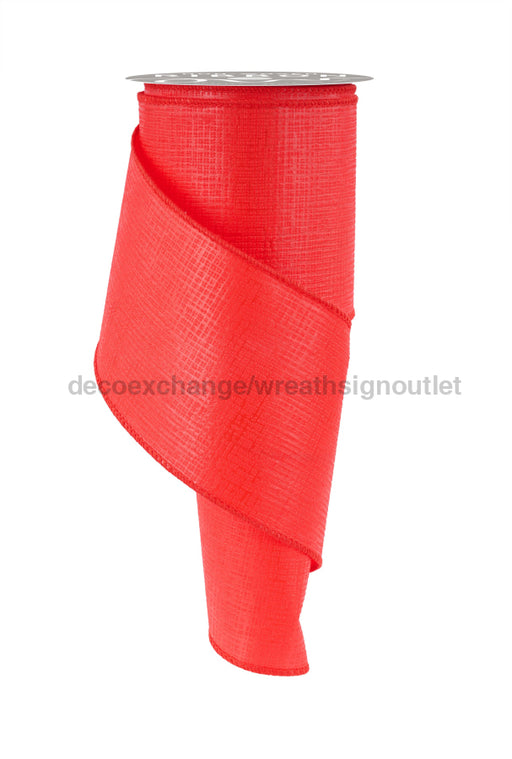 4’’X10Yd Cross Hatch Red NR101124 Ribbon