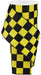 4"X10Yd Glitter Check On Royal Yellow/Black RGA149829 - DecoExchange