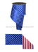4’’X10Yd Polka Dot/Stripe/Fused Royal Blue/White/Red Lx3066C9 Ribbon