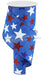 4’’X10Yd Star On Royal Royal Blue/Red/White/Navy RG0192725 Ribbon