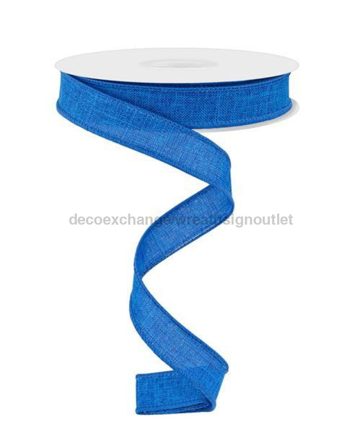 5/8’X10Yd Royal Burlap Blue Rge177825 Ribbon