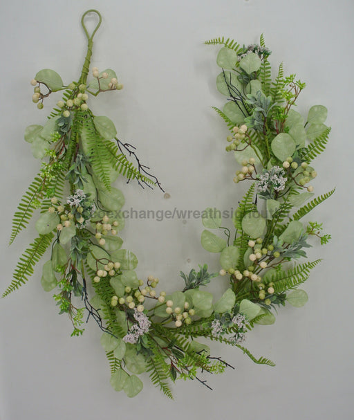 5’ Mixed Foliage Berry 64942 greenery