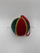 5’’ Red And Green Velvet Ornament 4531071 Attachment