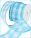 4"X20YD Woven Check Paper Mesh Blue/White RR700242