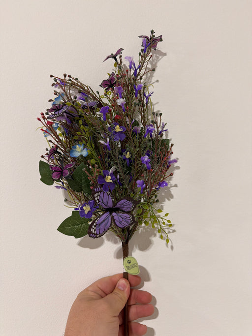 20" Wildflower W/Butterfly Spray MTF26612-LAV - DecoExchange®