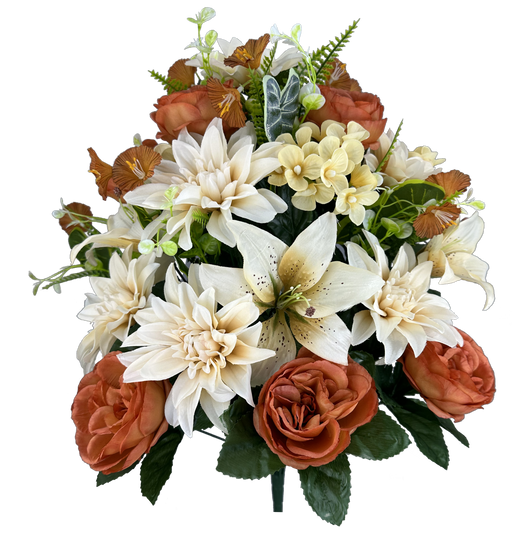 Dahlia Lily Rose Mixed Bush X 24 24" 57019BE - DecoExchange®