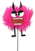 Furry Monster Spray H21xW9xD2.5 Hot Pink 57378HTPK