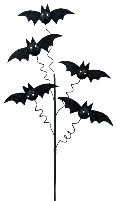 Bat Spray x 5 H24 Black 57439BK