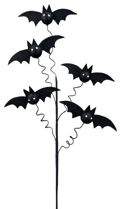 Bat Spray x 5 H24 Black 57439BK