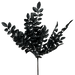 Plastic Wisteria Leaves Bush 15in 57488BK