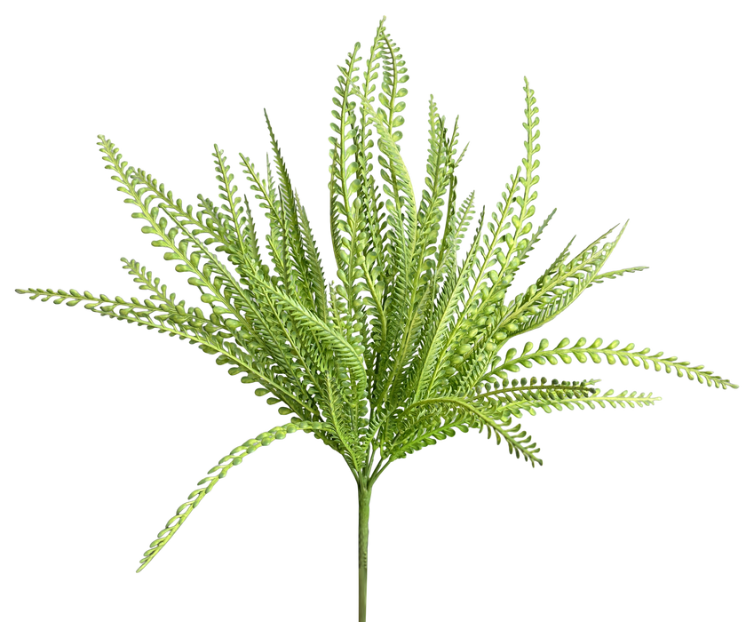 Plastic Leaves Bush 19in 57495GN