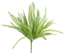 Plastic Leaves Bush 19in 57495GN
