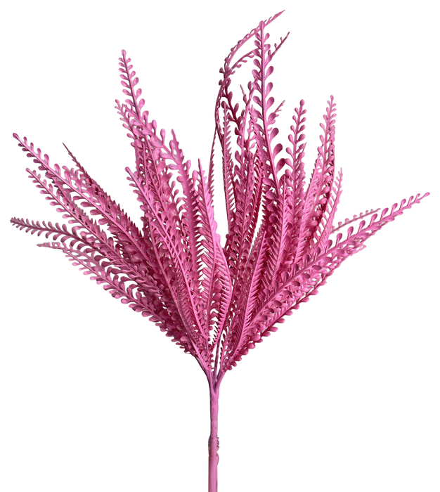 Plastic Leaves Bush 19in 57495PK