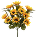 Sunflower Bush x 12 H19 Gold/Yellow 57525GDYW