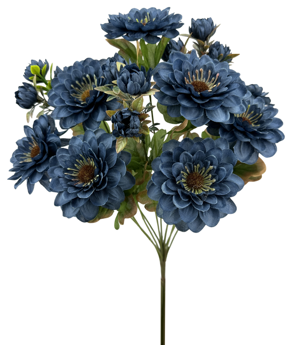 Zinnia Bush x 12 17" 57536BL