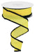 1.5"X10YD Value Faux BURLAP/DRIFT Yellow/Black RC501029