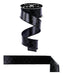 1.5"X10Yd Check Fused Shiny Black NR600902 - DecoExchange®
