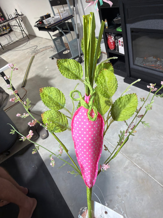 11In Pick-Fabic Stuffed Carrot X3-Pink IP35396