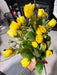 Rose Bud Bush - 7 Stems - Yellow - 37402 - DecoExchange®