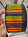 1.5"X10Yd Horizontal Stripe Orange/Lime/Purple/Black RGH129420 - DecoExchange®