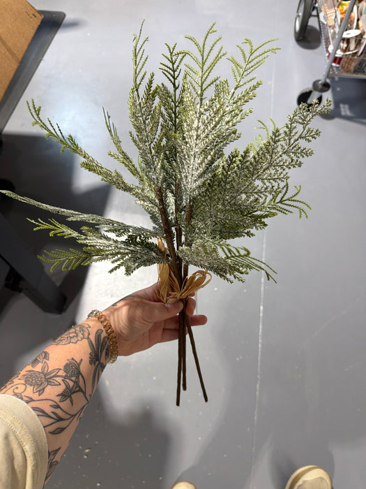 18in Bush-Lightly Snowy Fern Pine IP511575
