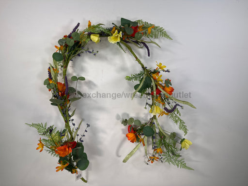 5Ft Garland-Summerside Florals Ip27371 Base