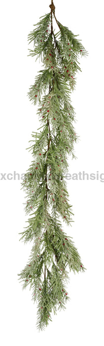 5’L Eva Pine/Pip Garland Lt Green/Red Xx940743 Attachment