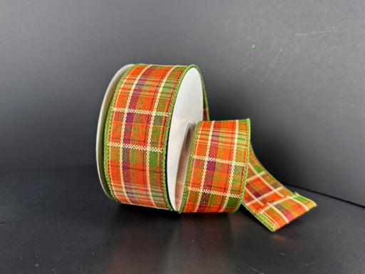 Fall Laurel Homespun Plaid, 1.5"X10Y 61620-09-08