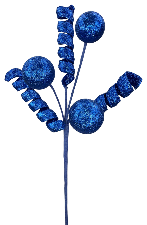 Ball Curly Pick X 5 H18 63883BL - DecoExchange®