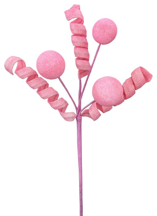 Ball Curly Pick X 5 H18  63883PK - DecoExchange®