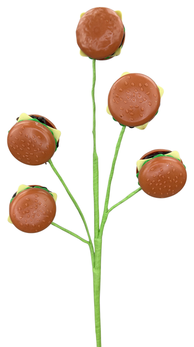 Burger Pick X 5 H16 63884BURGER - DecoExchange®