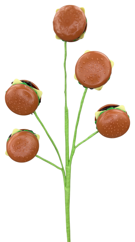 Burger Pick X 5 H16 63884BURGER - DecoExchange®