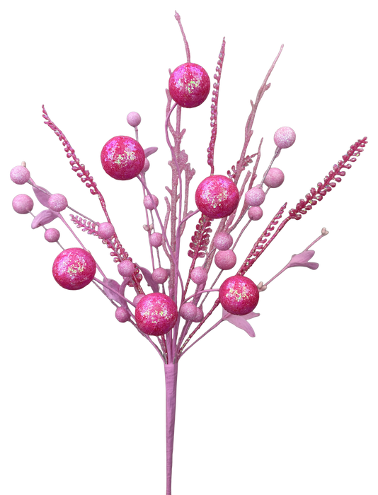 Glitter Ball Filler Bush H21  63975PK - DecoExchange®