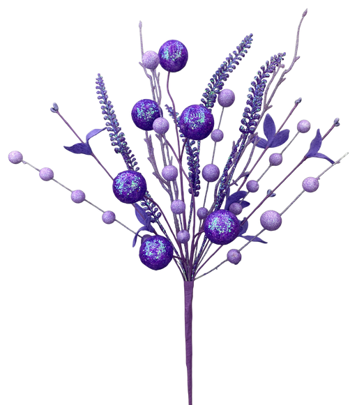 Glitter Ball Filler Bush H21  63975PU - DecoExchange®