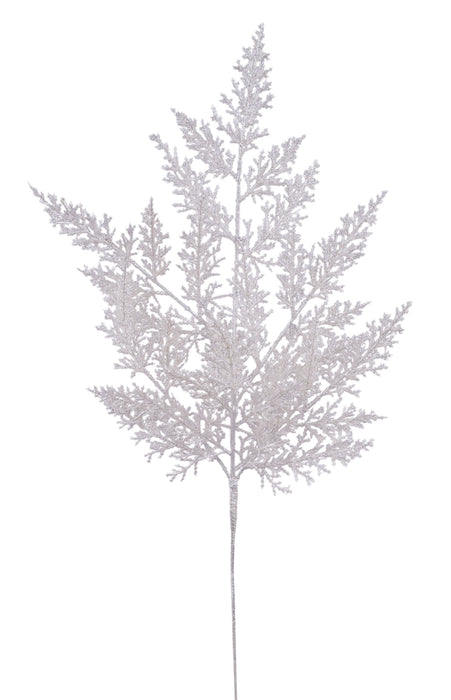 25 inch Pearl Juniper Spray White XV773527
