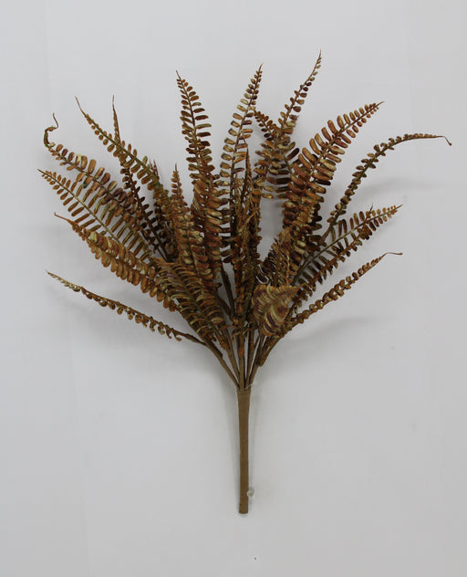 18 In Plastic Fern Bush 65681-GN