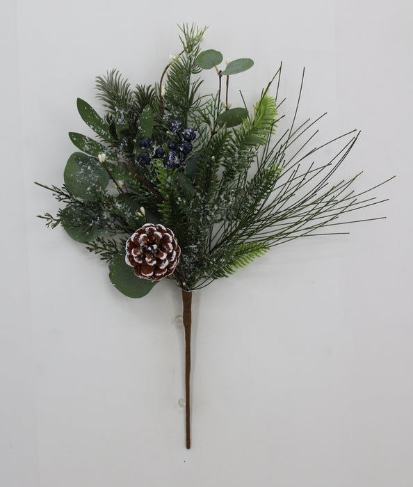 19" Frosted Pine Eucalyptus