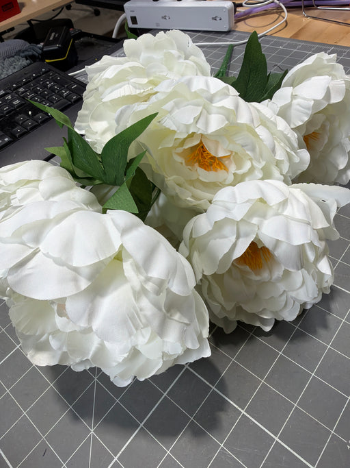 Peony Bush X 7 Crm 1/6Dz 21431 - DecoExchange®