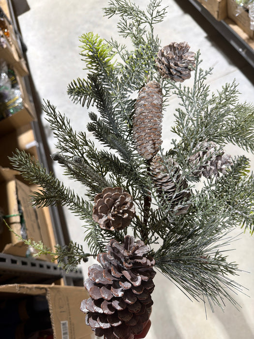28" Pine & Cone Spray PA5232-SNGN
