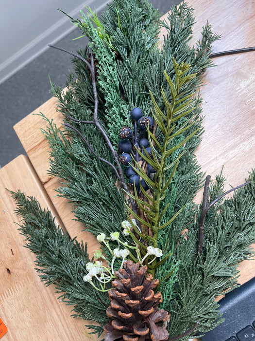 38" Pine&Lg Cone Spray PA4912L-GRN - DecoExchange®